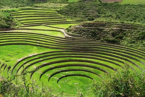 Moray Farming Andean Terraces