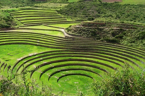 Moray Farming Andean Terraces